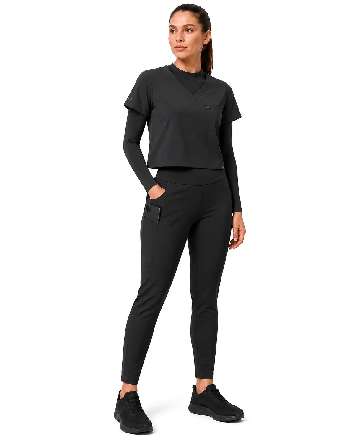 Women's 0x0 Cropped on body